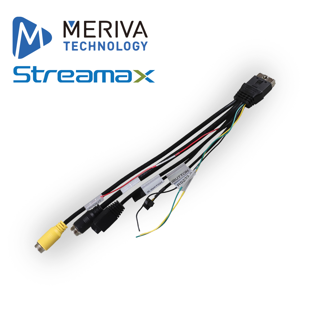 Imagen de CABLE DE EXPANSION MERIVA STREAMAX MODELO M1N2.0-EXPAN / ENTRADA DE VIDEO IPC2 / R-WATCH / SALIDA DE VIDEO / RS232-2 / COMPATIBLE CON M1N2.0