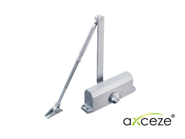 Imagen de BRAZO CERRADOR DE PUERTAS AX-DOORC80  MARCA AXCEZE PUEDE CERRAR UNA  PUERTA DE HASTA 80 KG  INSTALACIÓN EN INTERIORES FÁCIL INSTALACIÓN