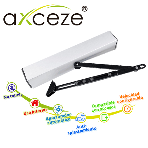 Imagen de BARRA DE EMPUJE APERTURADOR DE PUERTA BATIENTE AXCEZE MODELO AX-PUSHBAR IDEAL PARA PUERTAS DE METAL O MADERA CON MARCO CON APERTURA HACIA AFUERA