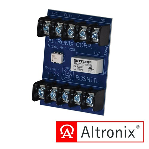 Imagen de MODULO RELEVADOR ULTRASENSITIVO ALTRONIX RBSNTTL COMPATIBLES CON PANELES RESIDEO L5210LA Y L7000