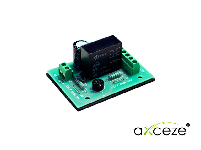 Imagen de MODULO RELEVADOR TIPO C DOBLE SALIDA ALIMENTACIÓN DE AMPLIO RANGO DE VOLTAJE DE 11-30VCD EN SUS CONTACTOS SOPORTA HASTA 24VCD-5A