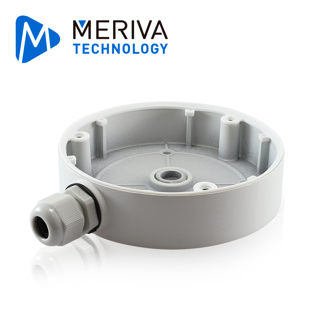 Imagen de CAJA DE CONEXIONES REDONDA MERIVA TECHNOLOGY MVA-JB0206 / MONTAJE EN PARED O TECHO / COMPATIBLE CON LA CAMARA FISHEYE  MT-FE60N