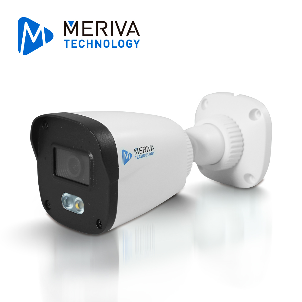 Imagen de CAMARA IP BULLET MERIVA TECHNOLOGY MOB-400S4LD / 4 MP / H.265+ / 2.8 MM / 10 - 20 M LUZ BLANCA / 20 - 30 M IR /IP67 / METAL-PLASTICA / 12 VCD / POE / MICROFONO INTEGRADO / MIA 2.0 / ONVIF / P2P