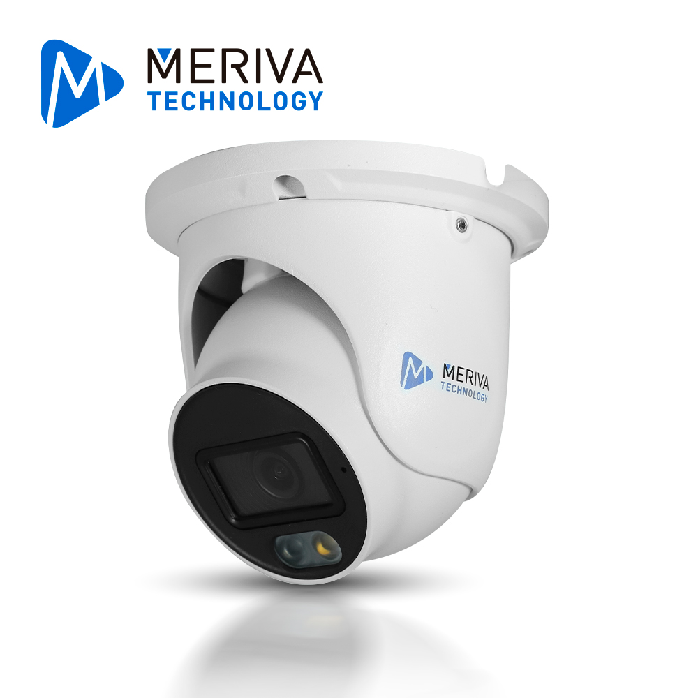 Imagen de CAMARA IP TURRET MERIVA TECHNOLOGY MTD-202FS4D / 2MP / H.265+ / 2.8MM / ILUMINACION DUAL (20 - 30M IR / LUZ CALIDA) / IP67 / METALICA / 12 VCD / POE / SOPORTA MICRO SD HASTA 256 GB (NO INCLUIDA) / ENTRADA DE AUDIO / MICROFONO INTEGRADO / MIA 2.0 / ONVIF / ANALITICA CRUCE DE LINEA E INTRUSION AL AREA
