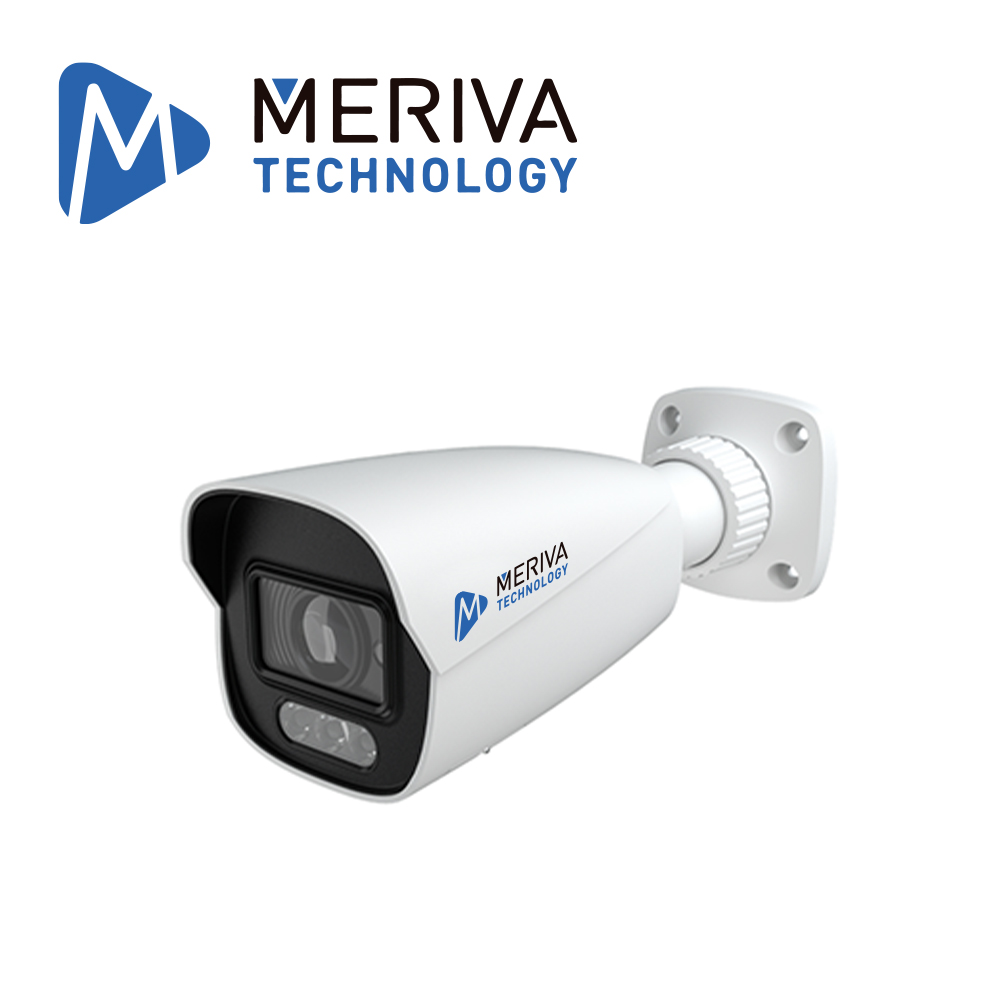 Imagen de CAMARA IP BULLET MERIVA TECHNOLOGY MOB-PAM400D / 4MP / H.265+ / 2.8MM / ILUMINACION DUAL (30 - 40M IR / LUZ CALIDA) / IP66 / METALICA / 12 VCD / POE / SOPORTA MICRO SD HASTA 256 GB (NO INCLUIDA) / 1 ENTRADA + 1 SALIDA DE AUDIO / MICROFONO + SPEAKER INTEGRADO / MIA 2.0 / ONVIF / INTELIGENCIA ARTIFICIAL INTRUSION - CRUCE DE LINEA