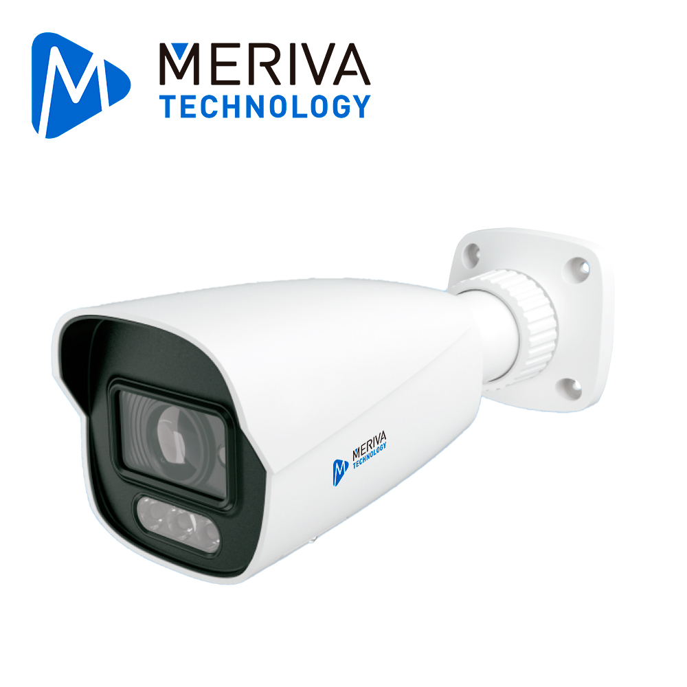 Imagen de CAMARA IP BULLET MERIVA TECHNOLOGY MOB-EB600Z / 6MP / H.265S / LENTE MOTORIZADO 2.7 - 13.5MM / ILUMINACION DUAL (30 - 50M IR / 30 - 40M LUZ CALIDA) / IP66 / METALICA / 12 VCD / POE / SOPORTA MICRO SD HASTA 512 GB (NO INCLUIDA) / 1 ENTRADA + 1 SALIDA DE AUDIO / 1 ENTRADA + 1 SALIDA DE ALARMA / MICROFONO + SPEAKER INTEGRADO / MIA 2.0 / ONVIF / DETECCION FACIAL-CONTEO DE OBJETIVOS