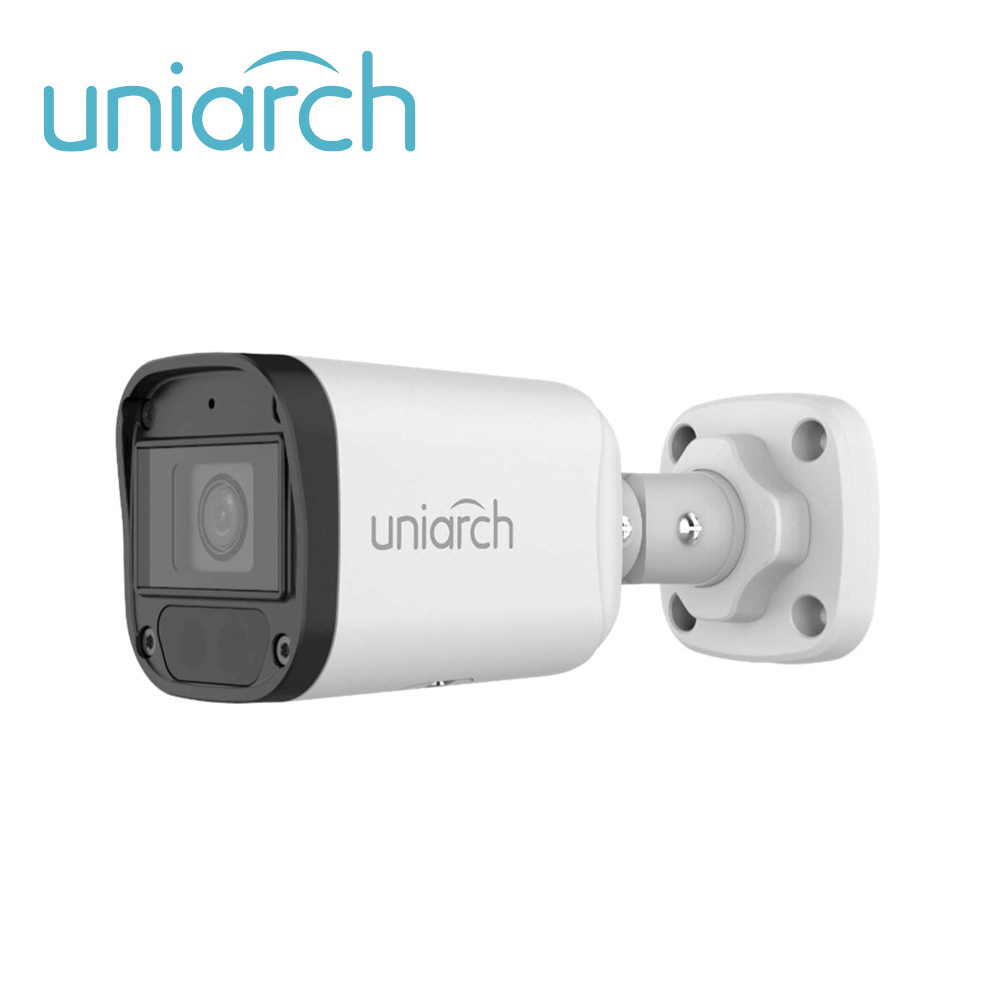 Imagen de CAMARA IP BULLET IPC-B124-APF28K UNIARCH / 4MP / ULTRA 265 / LENTE 2.8 MM / DWDR / MICROFONO INTEGRADO / RANURA PARA MICROSD HASTA 128GB / DIGITAL DEFOG / IR 30M / POE AF / 12VCD / ROI / 3 AXIS / IP67
