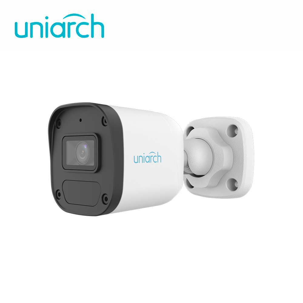 Imagen de CAMARA IP MINI BULLET UNIARCH IPC-B132-AF28-ECO / 2MP / LENTE-2.8MM / DWDR / IR30M / MICROFONO-INTEGRADO / HUMAN-BODY-DETECTION / POE-AF / ONVIF / IP67 / 3-AXIS / ULTRA265