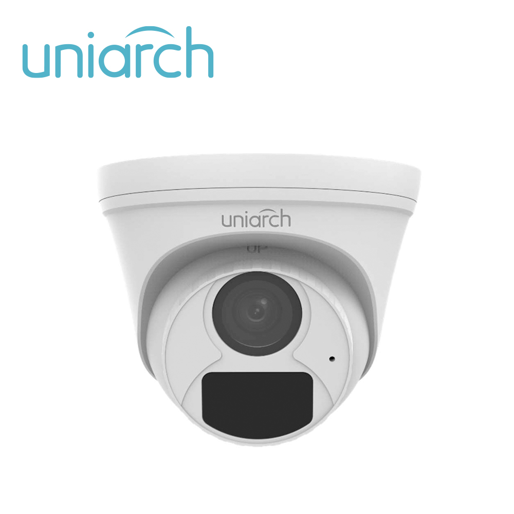 Imagen de CAMARA IP TURRET UNIARCH IPC-T124-APF28K / 4MP / ULTRA265 / LENTE 2.8 MM / IP67 / DWDR / MICROFONO INTEGRADO / RANURA PARA MICRO SD / DIGITAL DEFOG / IR 30M / POE / 12 VCD / 3 AXIS