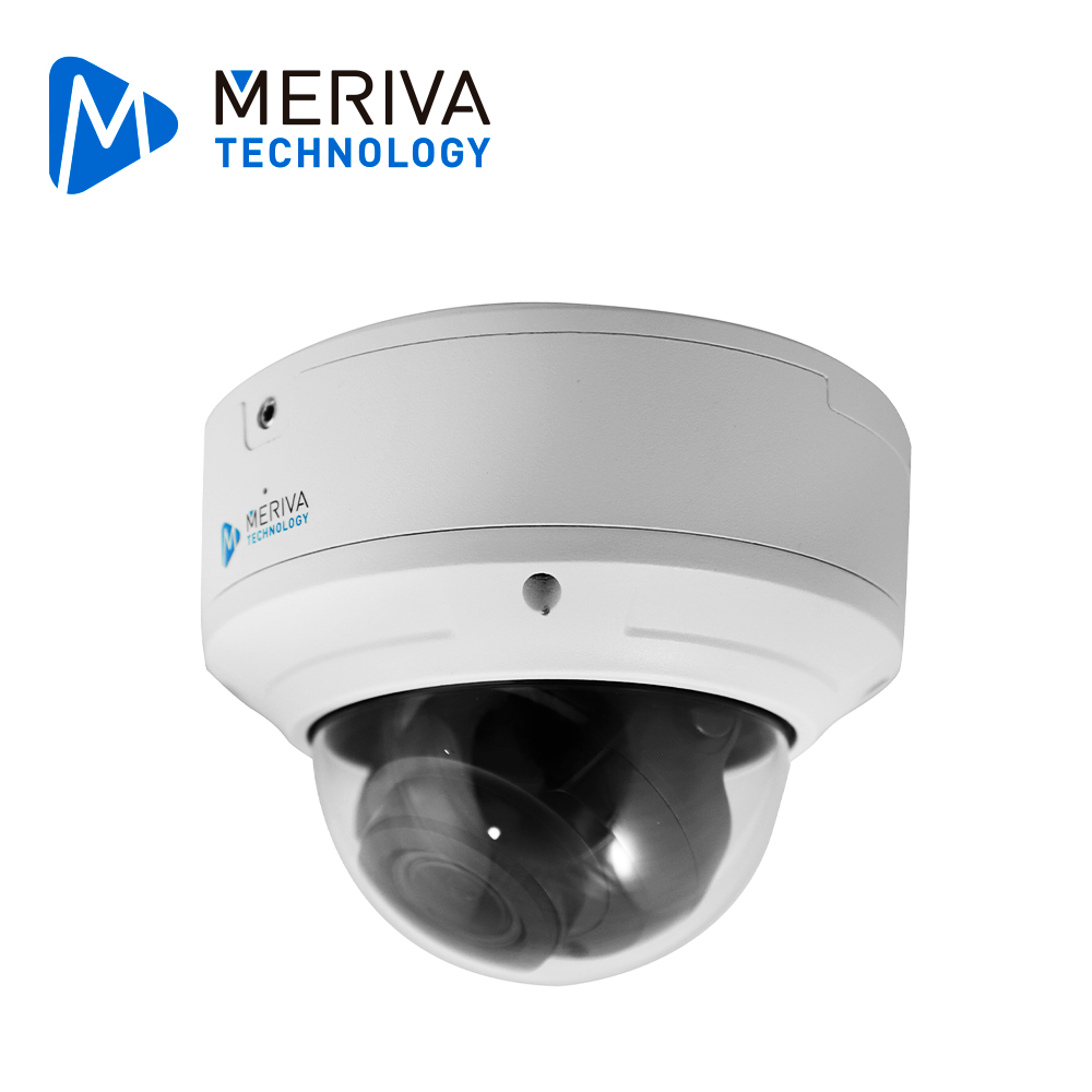 Imagen de CAMARA IP DOMO MERIVA TECHNOLOGY MVD-EB600ZA / 6MP / H.265+ / LENTE MOTORIZADO 2.8 - 12MM / 30 - 50M IR / IP67 / IK10 / METALICA / 12 VCD / POE / SOPORTA MICRO SD HASTA 256 GB (NO INCLUIDA) / 1 ENTRADA + 1 SALIDA DE AUDIO / 1 ENTRADA + 1 SALIDA DE ALARMA / SALIDA BNC / MICROFONO INTEGRADO / MIA 2.0 / ONVIF / RECONOCIMIENTO FACIAL CON NVR SERIE MAIN