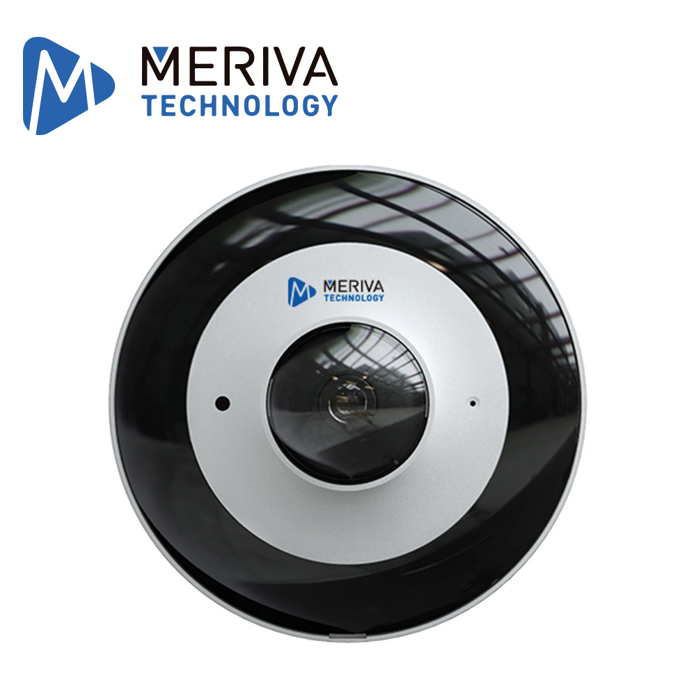 Imagen de CAMARA IP FISHEYE MERIVA TECHNOLOGY MT-FE60N / 6MP / H.265+ / 1.65MM / 10 - 20M IR / IP67 / METALICA / 12 VCD / POE / SOPORTA MICRO SD HASTA 256 GB (NO INCLUIDA) / 1 ENTRADA + 1 SALIDA DE AUDIO / 1 ENTRADA + 1 SALIDA DE ALARMA / SALIDA BNC / SALIDA BNC / 2 MICROFONOS INTEGRADOS / MIA 2.0 / ONVIF / APERTURA DE 180 GRADOS EN PARED / APERTURA DE 360 EN ESCRITOTIO / DEWARPING