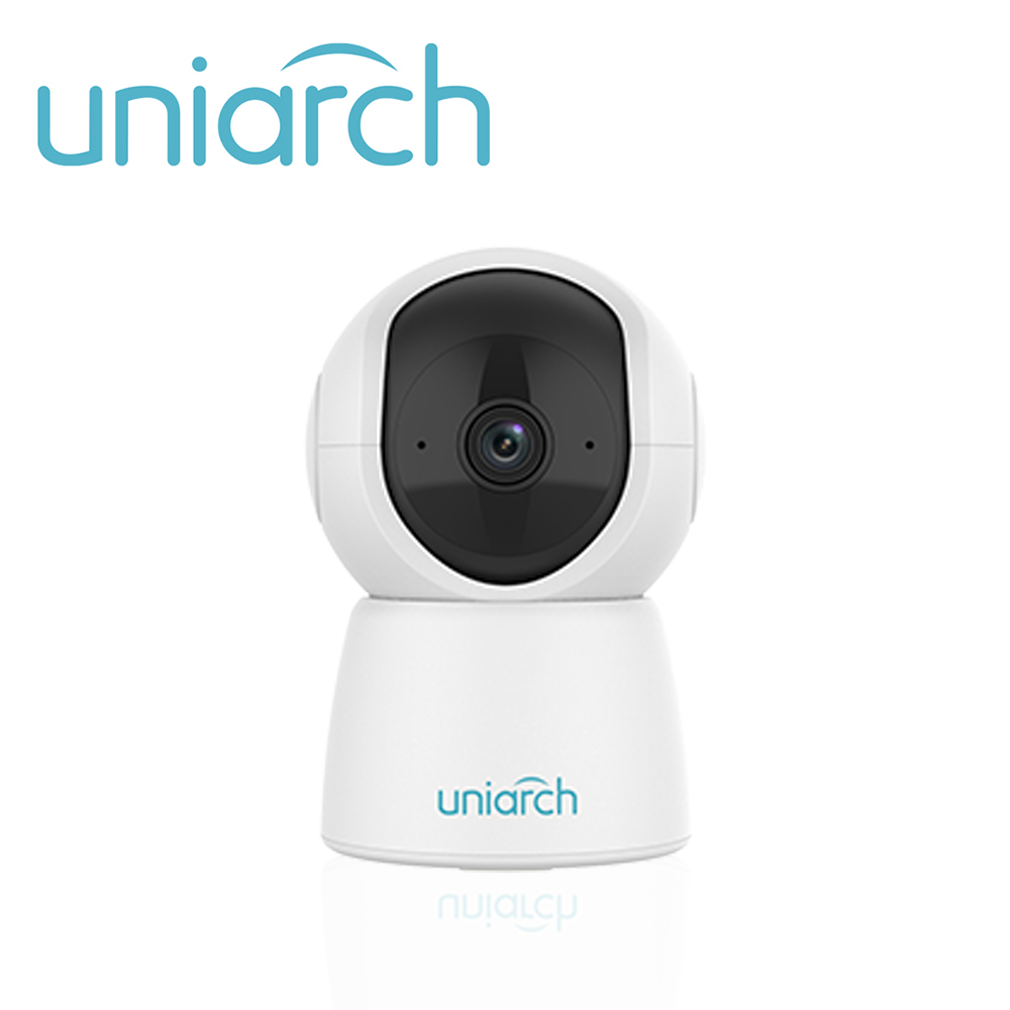 Imagen de CAMARA IP MINI PT WIFI UNIARCH UHO-S2E-M3 / 3MP / ULTRA 265 / DC 5V/1A / DWDR / LENTE FIJO DE 4.0 MM / IR HASTA 10M / MICROFONO Y ALTAVOZ INTEGRADOS / HUMAN BODY DETECTION / AUTOTRACKING / DETECCION DE AUDIO / DETECCION DE MOVIMIENTO / RANURA PARA MICRO SD HASTA 256 GB / IP66