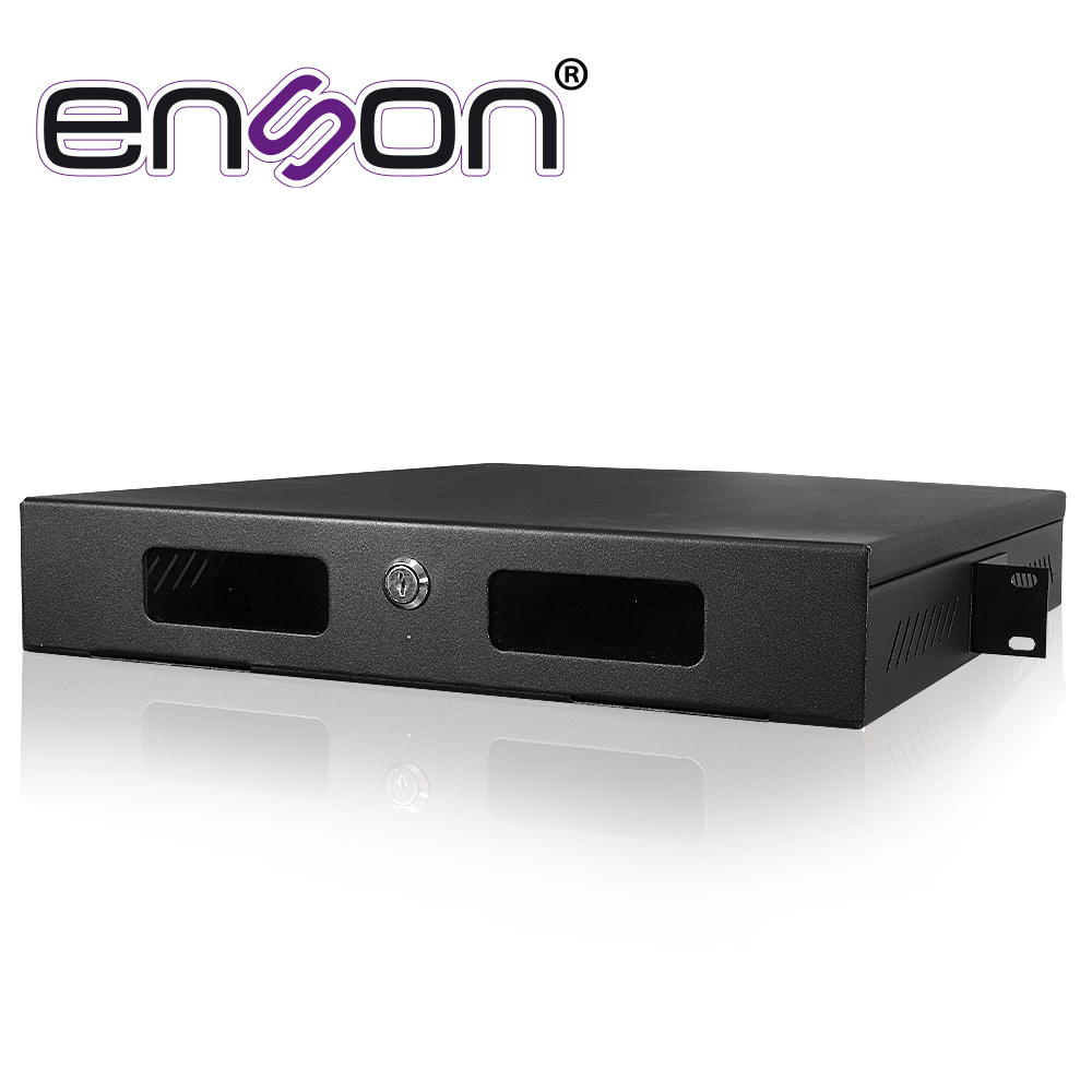 Imagen de GABINETE DE SEGURIDAD ENSON LINCE18+ RACKEABLE 455X420X74.5MM IDEAL PARA RESGUARDO DE GRABADORES MERIVA, UNV Y ZKTECO