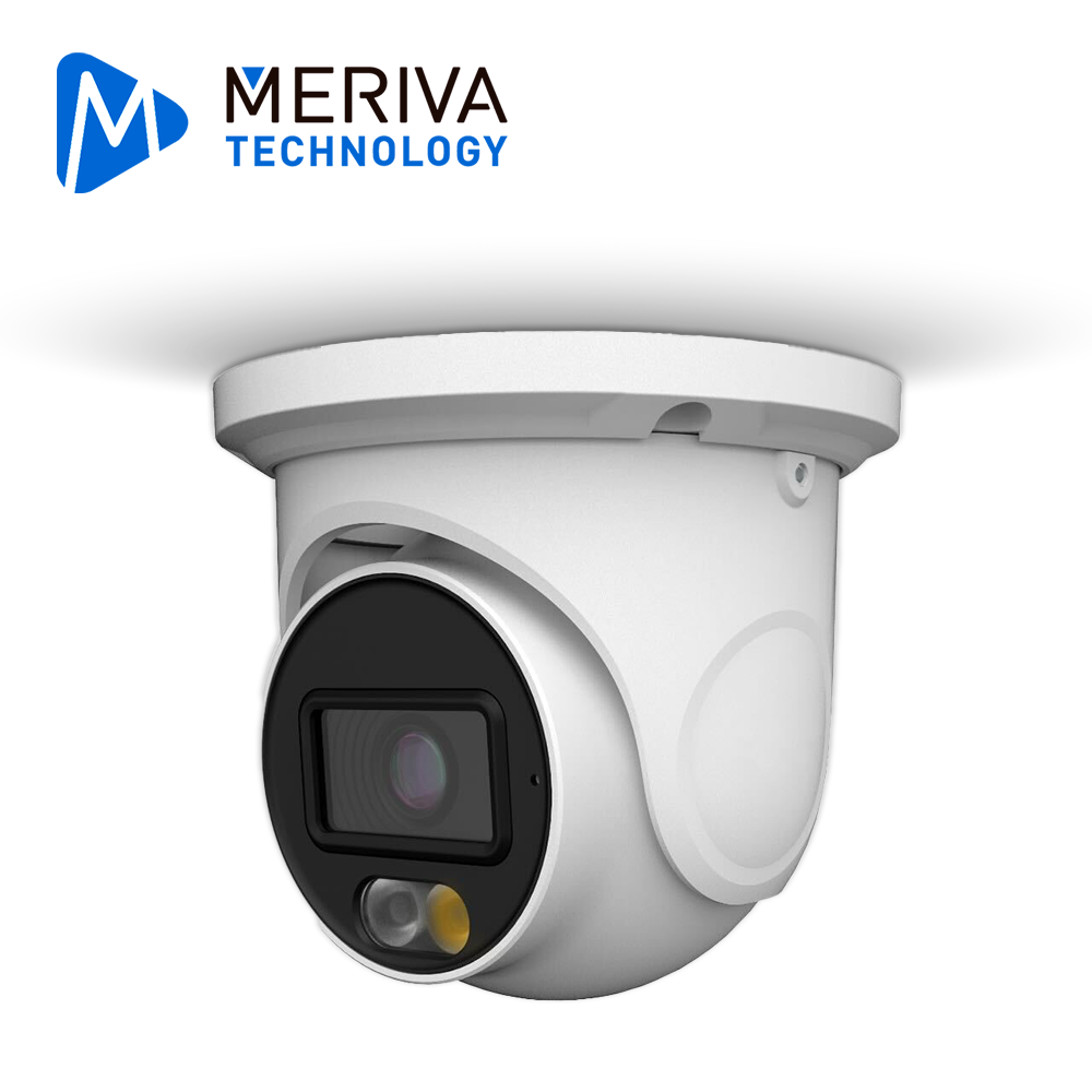 Imagen de CAMARA HD TURRET MERIVA TECHNOLOGY MDL-3202A / 2 MP / AHD/TVI/CVI / 2.8 MM / ILUMINACION DUAL (20 - 30M IR / 20M LUZ CALIDA) / IP67 / METALICA / 12 VCD / COC / MICROFONO INTEGRADO / AUDIO POR COAXIAL O UTP (SOLO POR TVI) / IMAGEN A COLOR 24/7