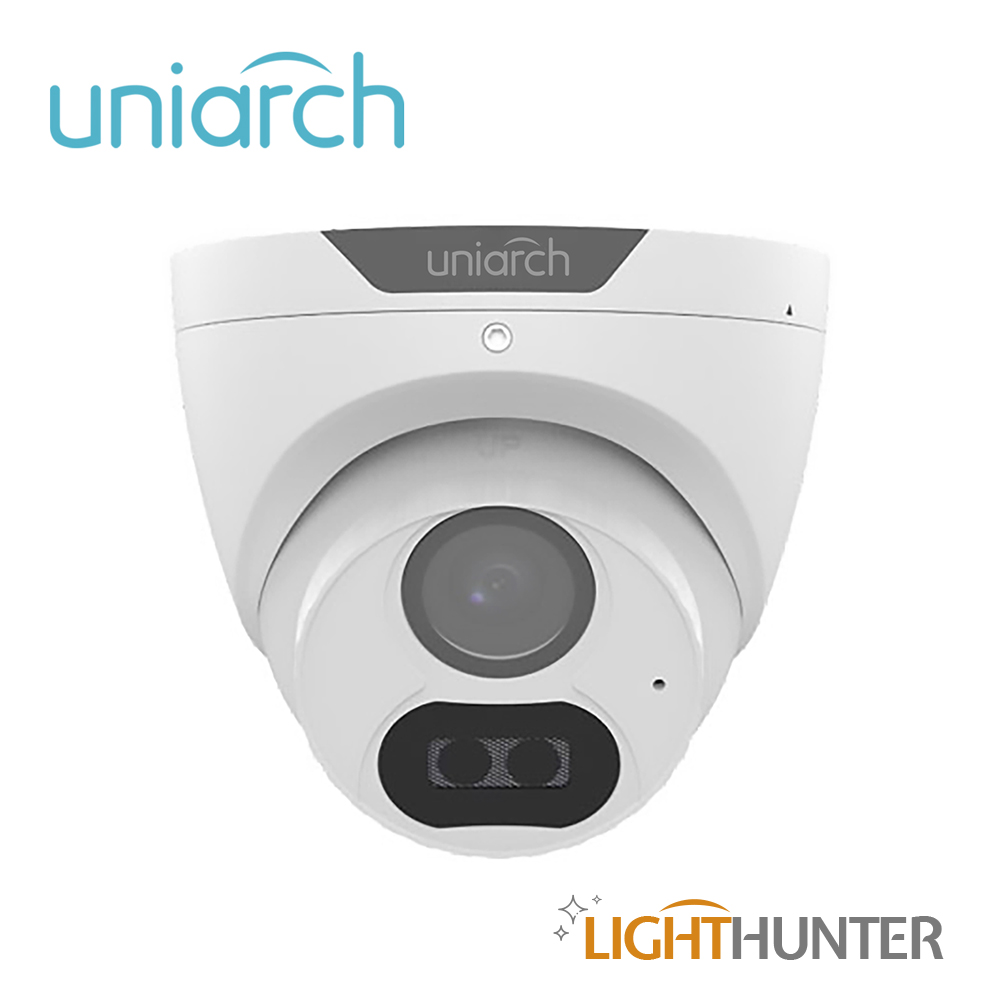 Imagen de CAMARA ANALOGICA LIGHTHUNTER TURRET UNIARCH UAC-T122-AF28LM / UAC-T122-AF28LM-H / 2MP / AHD/TVI/CVI/CVBS / LENTE FIJO 2.8 MM / 12 VCD / IP67 / IR 20M / DWDR / MENU OSD / MICROFONO INTEGRADO / DEFOG / 3 AXIS / INTERIOR / EXTERIOR / METAL PLASTICA
