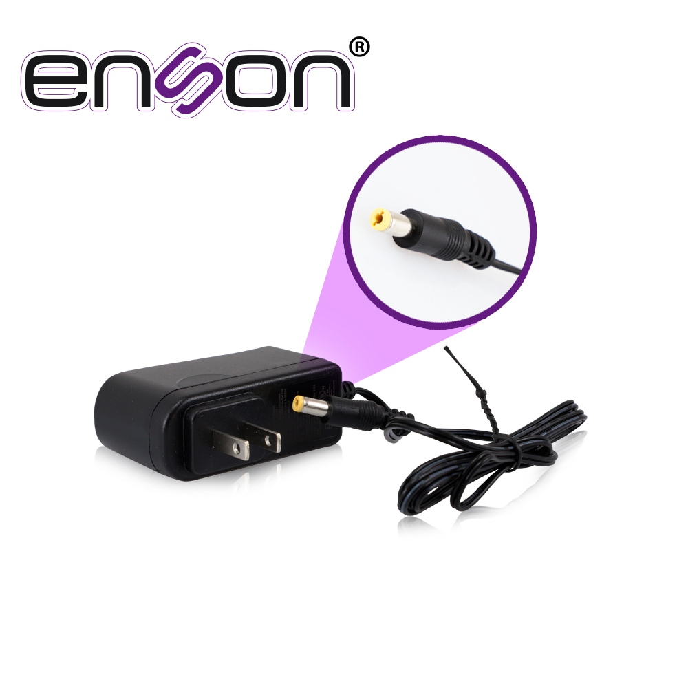 Imagen de FUENTE DE PODER PARA CAMARA ENSON PS-1210 12VDC 1AMP CERTIFICACION UL