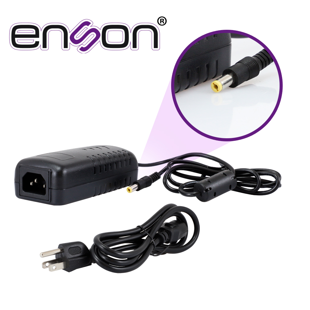 Imagen de FUENTE DE PODER PARA CAMARA ENSON PS-1230 12V 3AMP CERTIFICACION UL