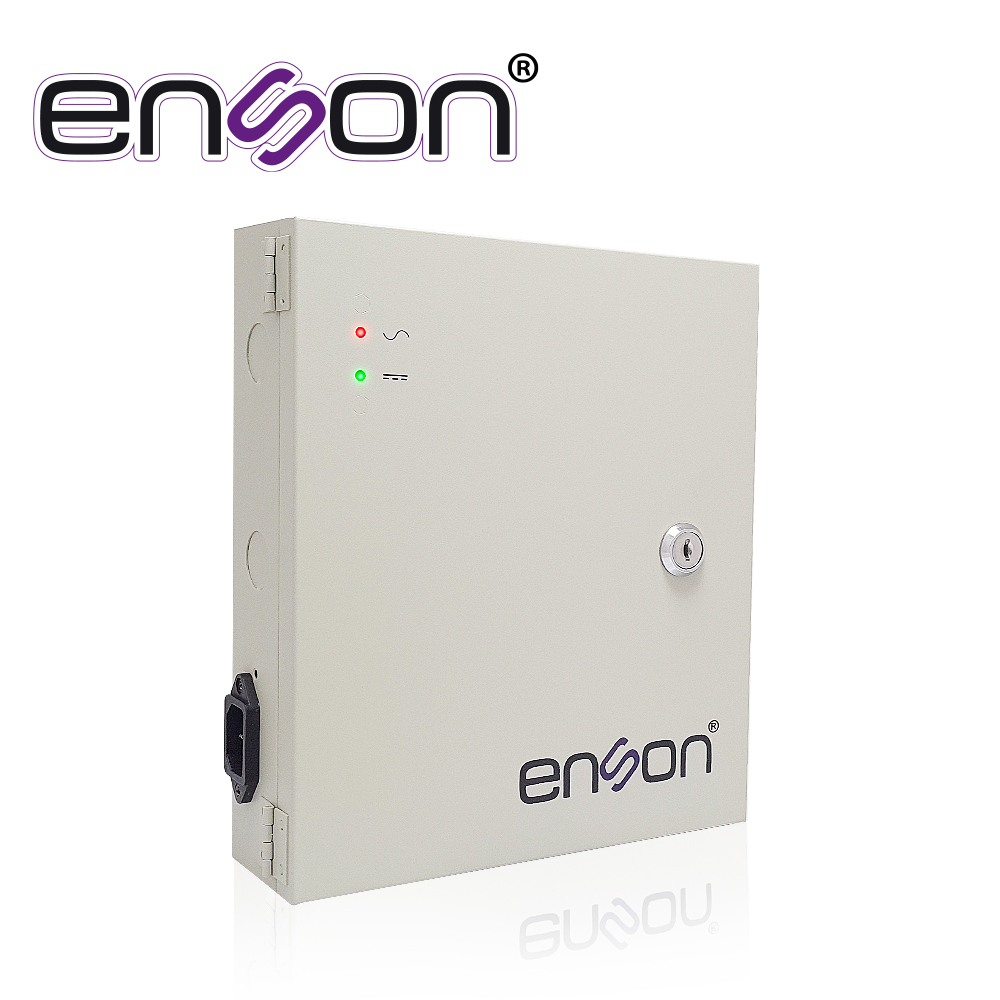 Imagen de FUENTE DE PODER TIPO CAJA ENSON PSB-1218 12VDC 10A 18 CANALES DE 0.5A CADA UNO IDEAL PARA CCTV Y CONTROL DE ACCESO