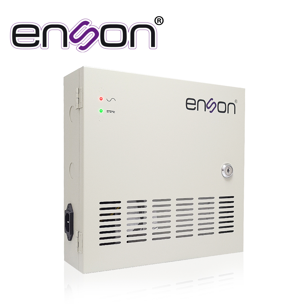 Imagen de FUENTE DE PODER TIPO CAJA ENSON PSB-20A-1218 12VDC 20A 18 CANALES DE 1.1A CADA UNO IDEAL PARA CCTV Y CONTROL DE ACCESO