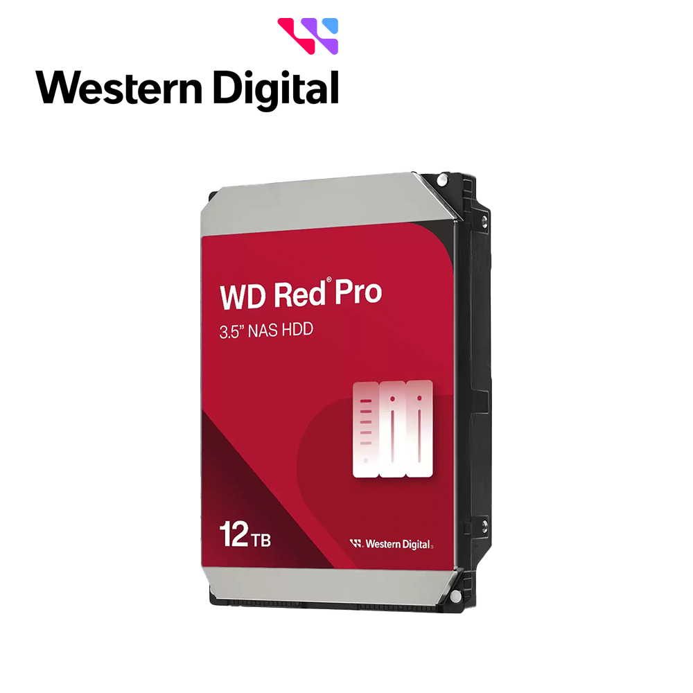 Imagen de DD DISCO DURO WD122KFBX WD RED PRO 3.5 SATA 12TB CACHE 512MB 7200RMP ESPECIAL PARA ALMACENAMIENTO Y NAS HASTA 24 HABIAS