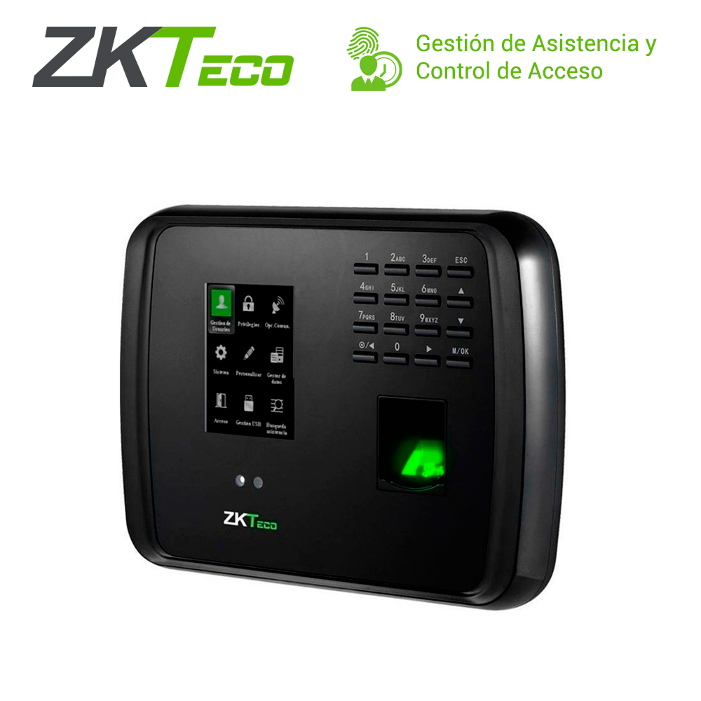 Imagen de CONTROL DE ASISTENCIA FACIAL CHECADOR Y ACCESO BASICO ADMS ZKTECO MB460 ADMS  BIOMETRICO 2000HUELLAS/1500ROSTROS/100,000REGISTROS TCP/IP/USBHOST INTERIOR COMPATIBLE CON ZK BIOTIME PRO