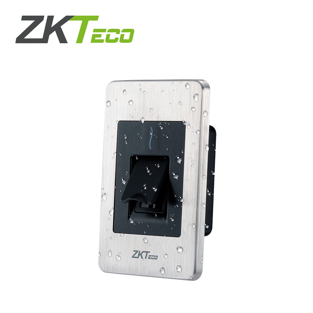 Imagen de LECTOR BIOMETRICO SILKID Y PROXIMIDAD PARA PANEL INBIO ZKTECO FR1500S 3000HUELLAS/30,000TARJETAS125KHZ RS485 EMPOTRABLE REQUIERE PANEL INBIO Y ENROLADOR SLK20R EXTERIOR