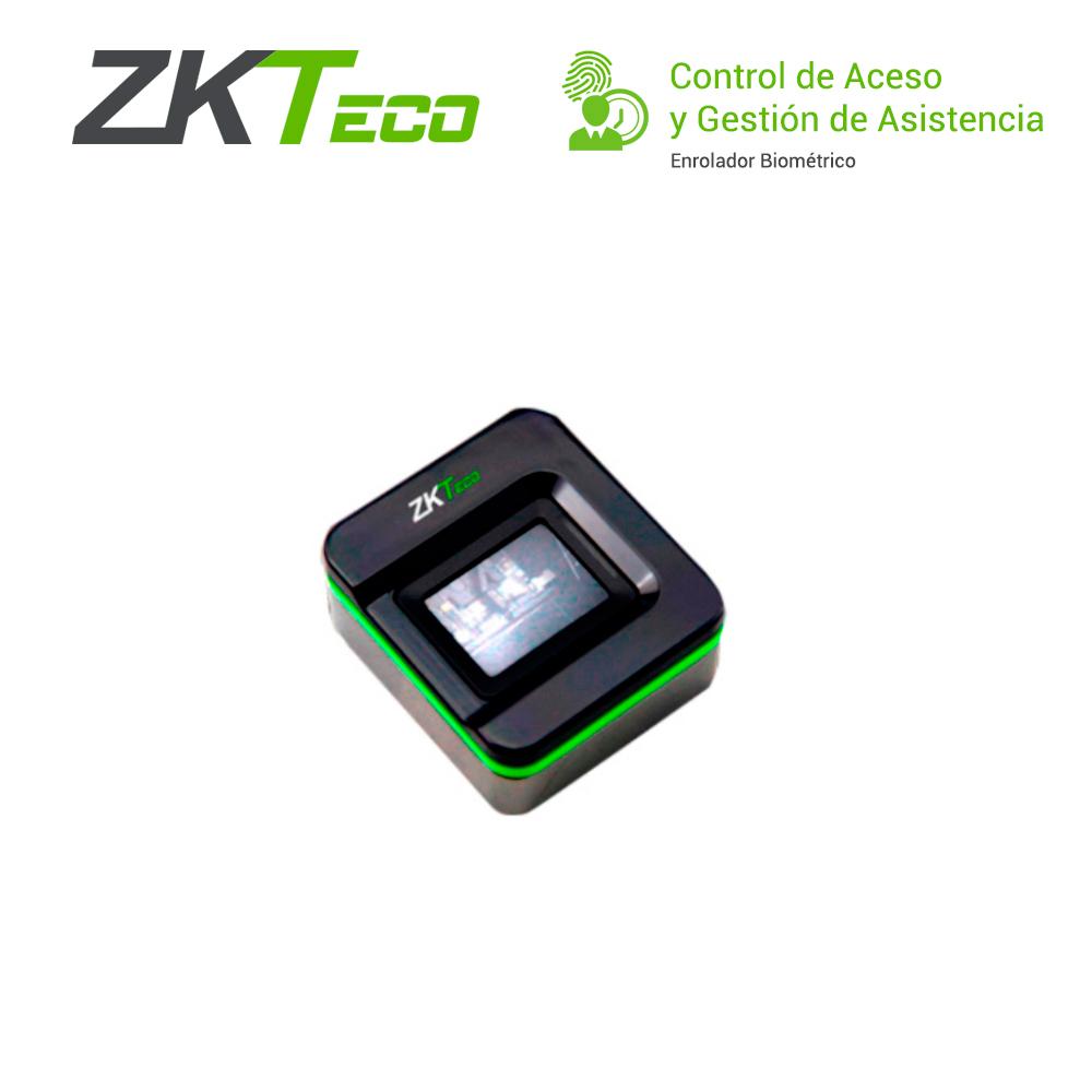 Imagen de ENROLADOR BIOMETRICO USB ZKTECO SLK20R COMPATIBLE CON ZKBIO CVSECURITY, ZKBIO CVACCESS, BIOTIME PRO, REGISTRA HUELLAS CON TECNOLOGIA SILKID *SDK SIN COSTO*