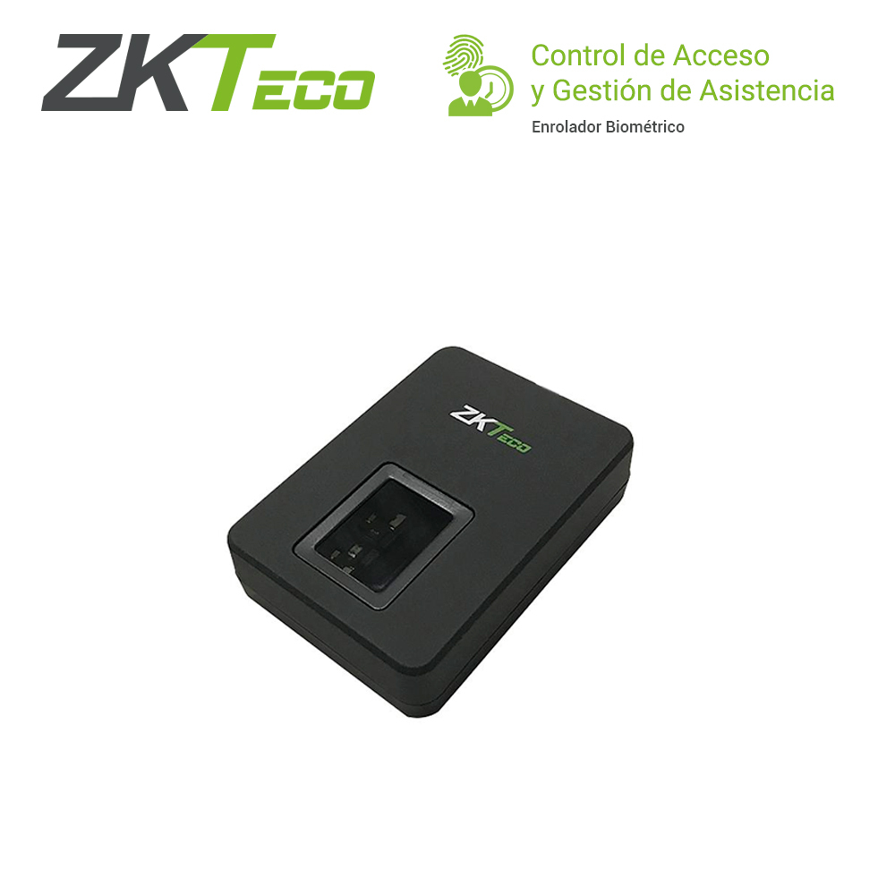 Imagen de ENROLADOR BIOMETRICO USB ZKTECO ZK9500 COMPATIBLE CON ZKBIO CVSECURITY, ZKBIO CVACCESS, BIOTIME PRO, REGISTRA HUELLAS *SDK SIN COSTO*