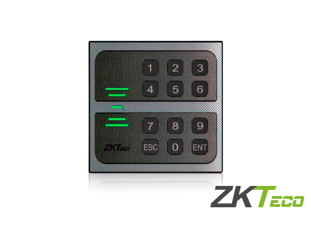 Imagen de LECTOR PROXIMIDAD Y CONTRASEÑA KR502E   COMPATIBLE CON  PANELES DE LA SERIE INBIO ZKTECO