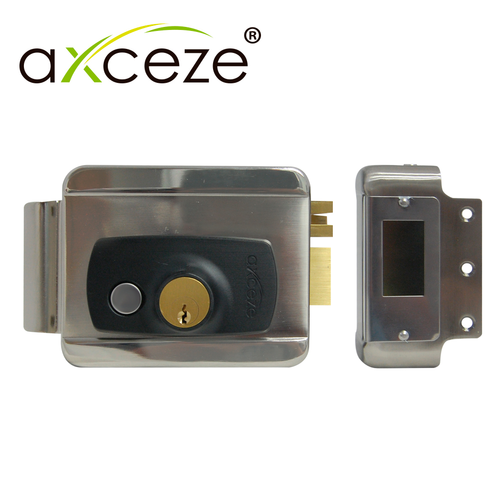 Imagen de CERRADURA ELÉCTRICA DE SOBREPONER PARA PUERTAS DERECHAS AXCEZE AX-SLOCK PARA PUERTAS CON APERTURA INTERNA