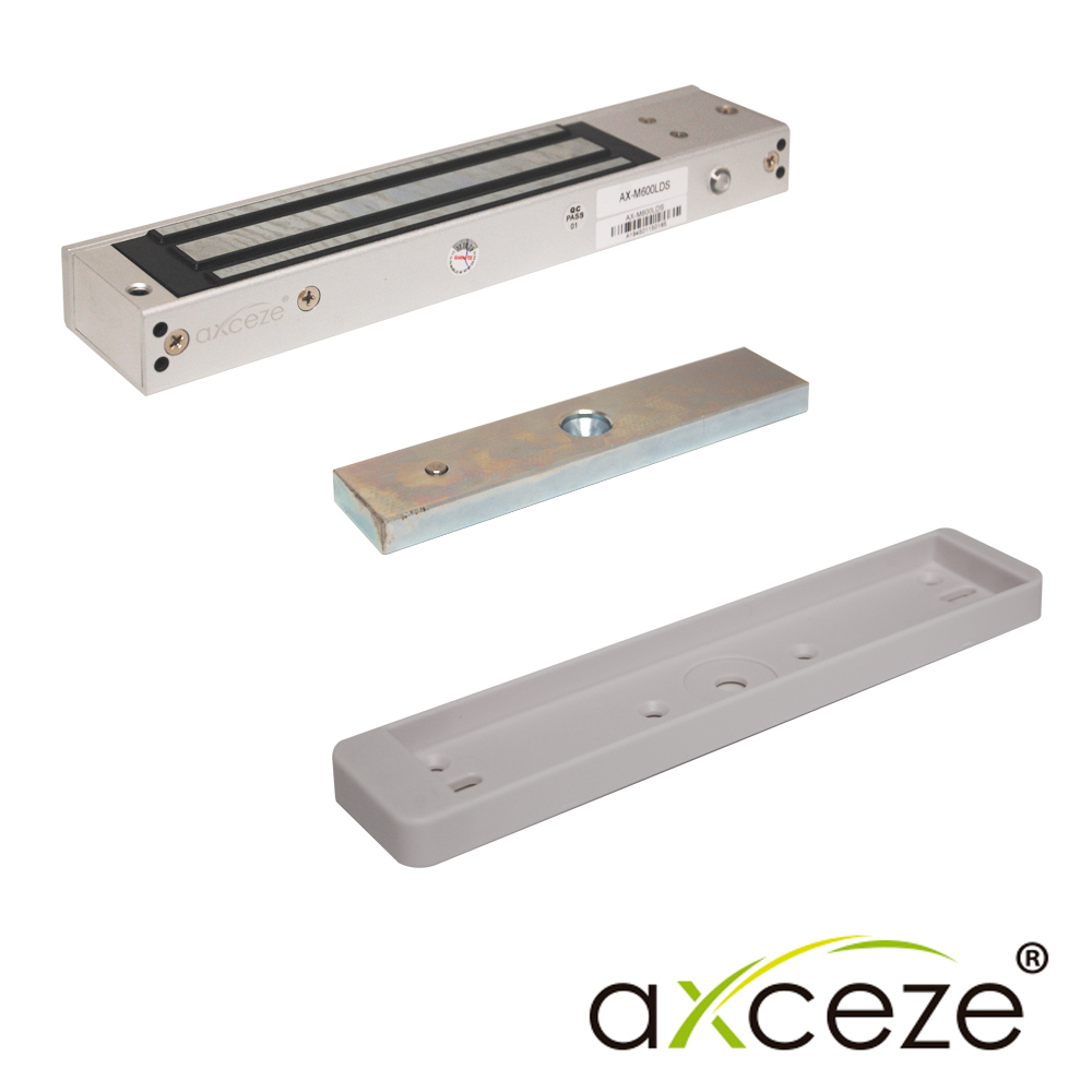 Imagen de CHAPA MAGNETICA AXCEZE MODELO AX-M620LDS CON SENSOR DE PUERTA FUERZA DE 600 LIBRAS