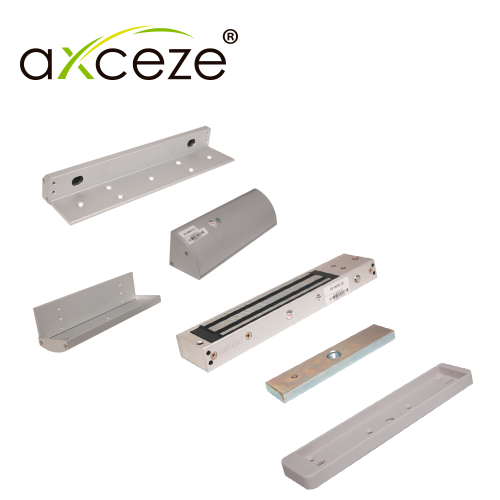 Imagen de MZLC620 KIT CON CHAPA MAGNETICA AX-M620LDS + 1x BRACKET TIPO ZLC AX-M620-ZLC PARA PUERTA DE MADERA O METAL / SENSOR MAGNETICO