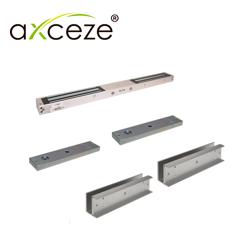 Imagen de MXU620 KIT CON 1x CHAPA MAGNETICA AXCEZE AX-M620X2L + 2x BRACKET TIPO U AX-M620-U