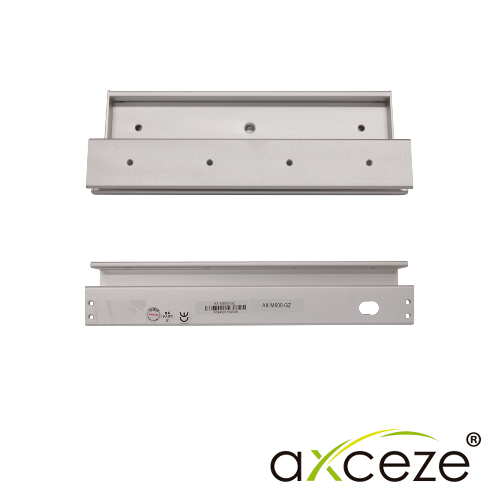Imagen de BRACKET TIPO GZ AXCEZE AX-M620-GZ  PARA PUERTA Y MARCO DE CRISTAL COMPATIBLE CON LA SERIE DE ELECTROIMANES M620
