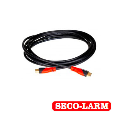 Imagen de CABLE HDMI 1MT MC-1130-03FQ SECO-LARM MC-1130-03FQ SOPORTA 4K EN HDR CLASIFICACIÓN UL Y CL3