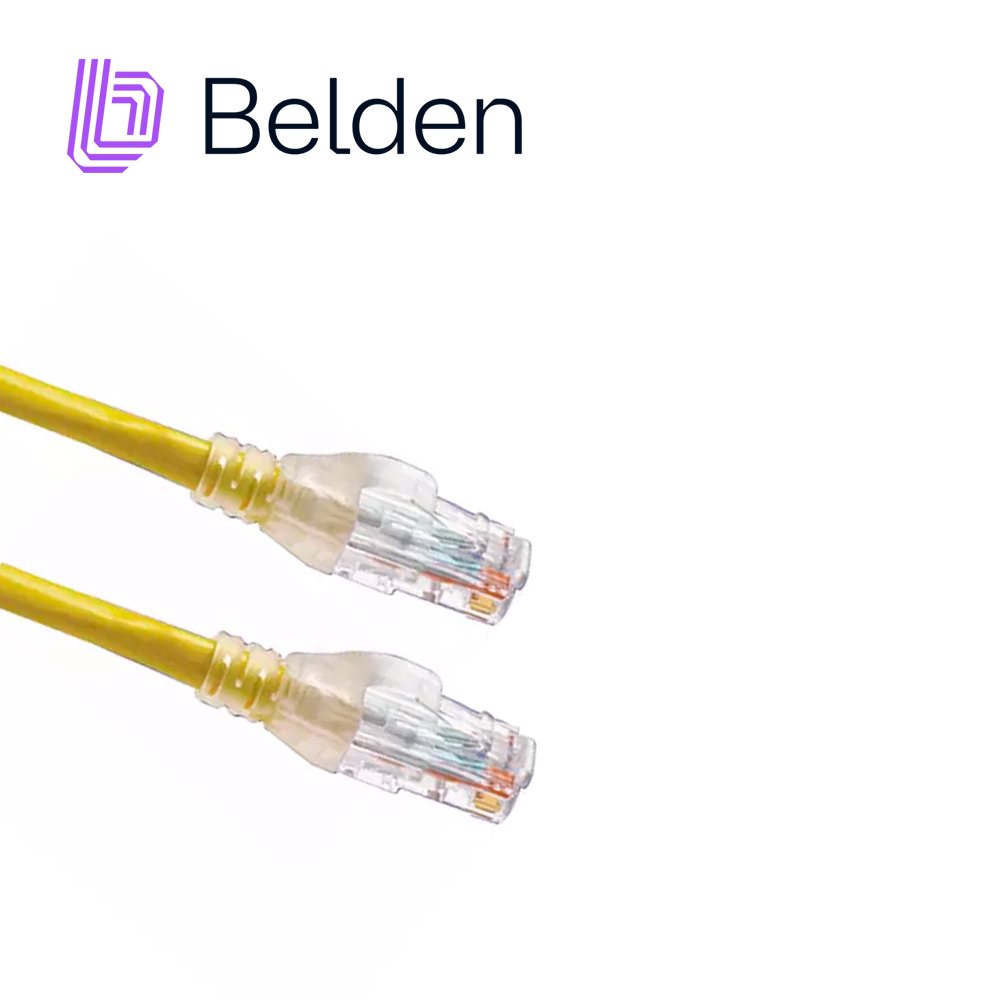 Imagen de PATCHCORD UTP CAT6 BELDEN C601104007 2.1 MTS AMARILLO
