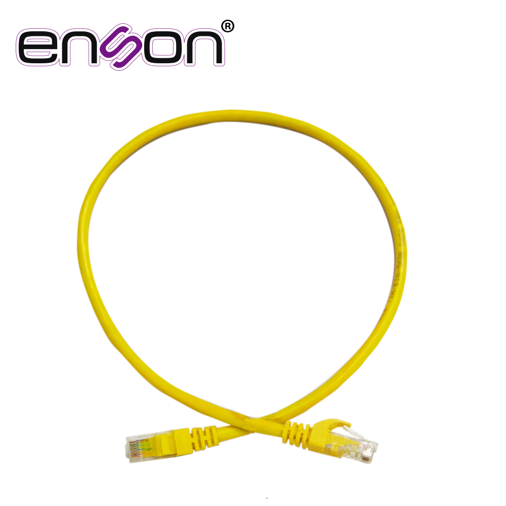 Imagen de PATCHCORD UTP ENSON P6006Y CAT6 60CM AMARILLO SERIE EPRO 100-II 100 POR CIENTO COBRE PARA MEJOR IDENTIFICACION DE SOLUCIONES EN RACKS Y GABINETES