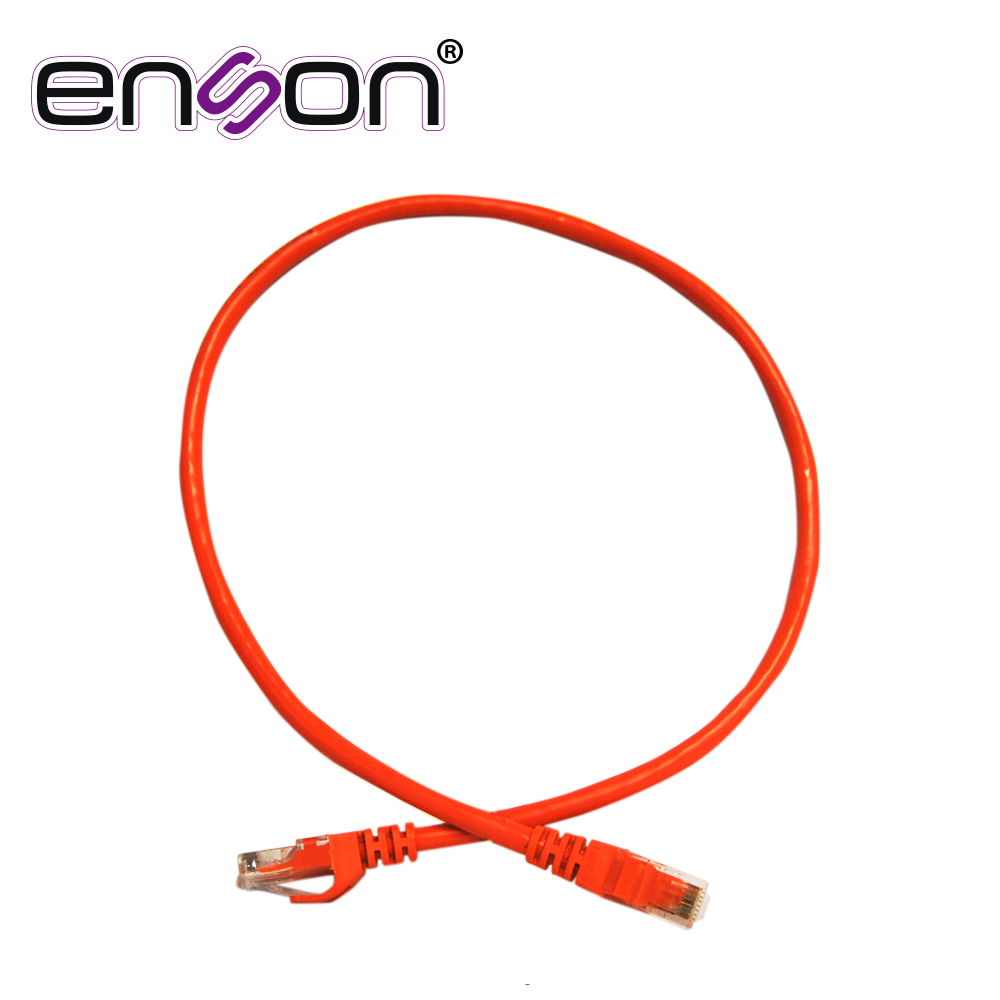 Imagen de PATCHCORD UTP ENSON P6006O CAT6 60CM NARANJA SERIE EPRO 100-II 100 POR CIENTO COBRE PARA MEJOR IDENTIFICACION DE SOLUCIONES EN RACKS Y GABINETES