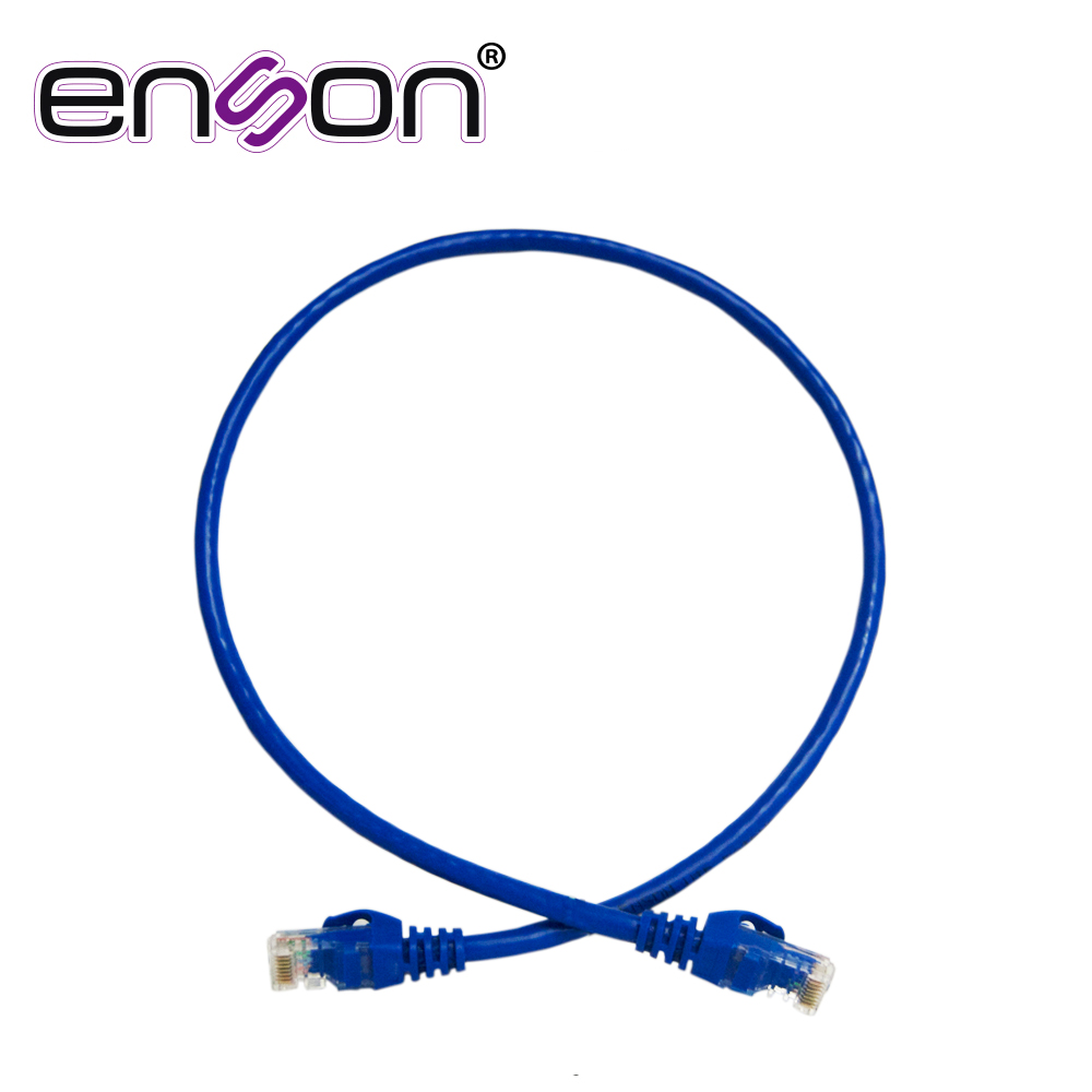 Imagen de PATCHCORD UTP ENSON P6006L CAT6 60CM AZUL SERIE EPRO 100-II 100 POR CIENTO COBRE PARA MEJOR IDENTIFICACION DE SOLUCIONES EN RACKS Y GABINETES