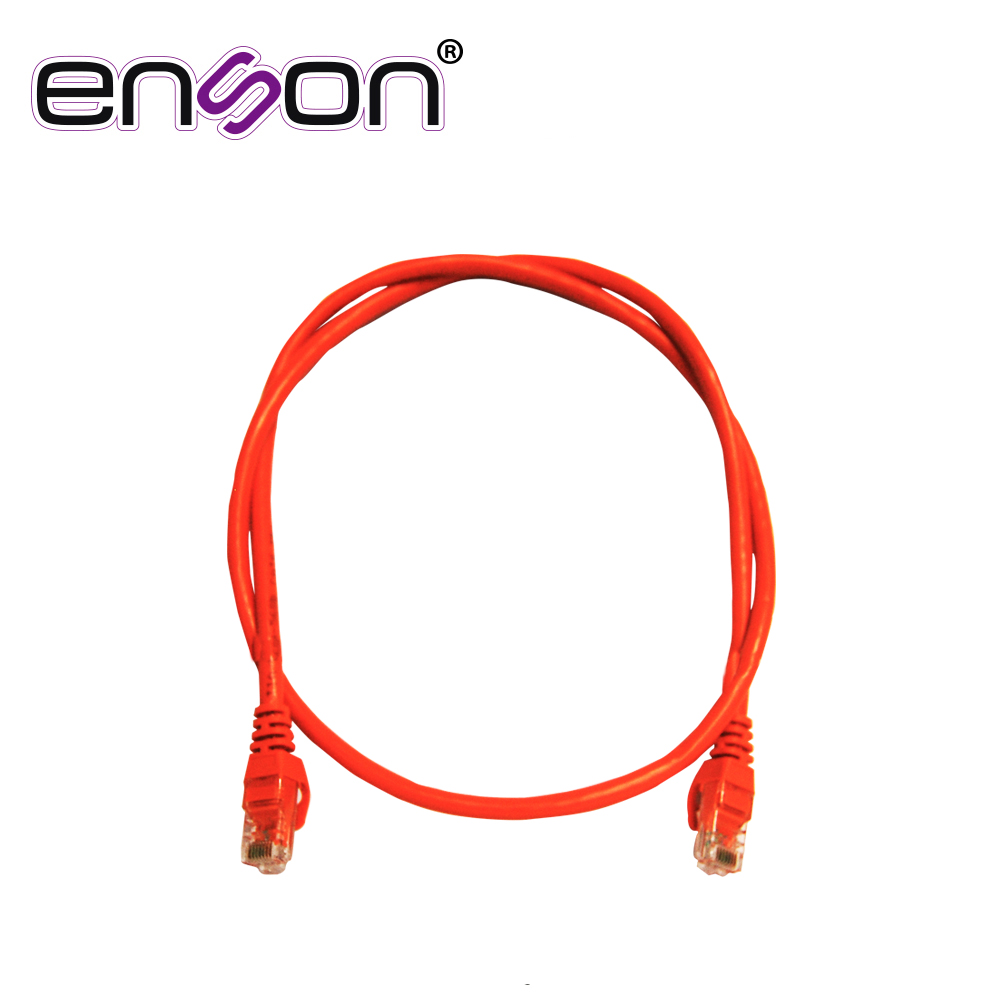 Imagen de PATCHCORD UTP ENSON P6009O CAT6 90CM NARANJA SERIE EPRO 100-II 100 POR CIENTO COBRE PARA MEJOR IDENTIFICACION DE SOLUCIONES EN RACKS Y GABINETES