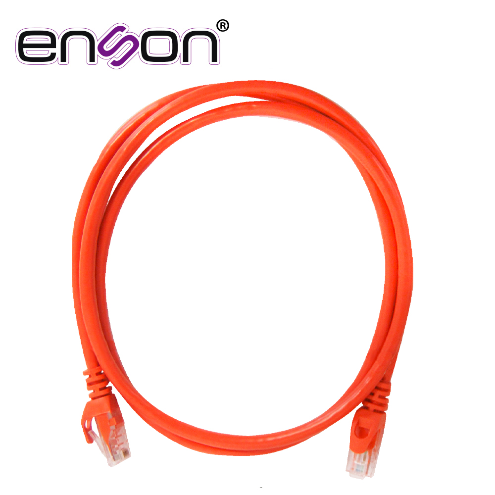 Imagen de PATCHCORD UTP ENSON P6012O CAT6 120CM NARANJA SERIE EPRO 100-II 100 POR CIENTO COBRE PARA MEJOR IDENTIFICACION DE SOLUCIONES EN RACKS Y GABINETES
