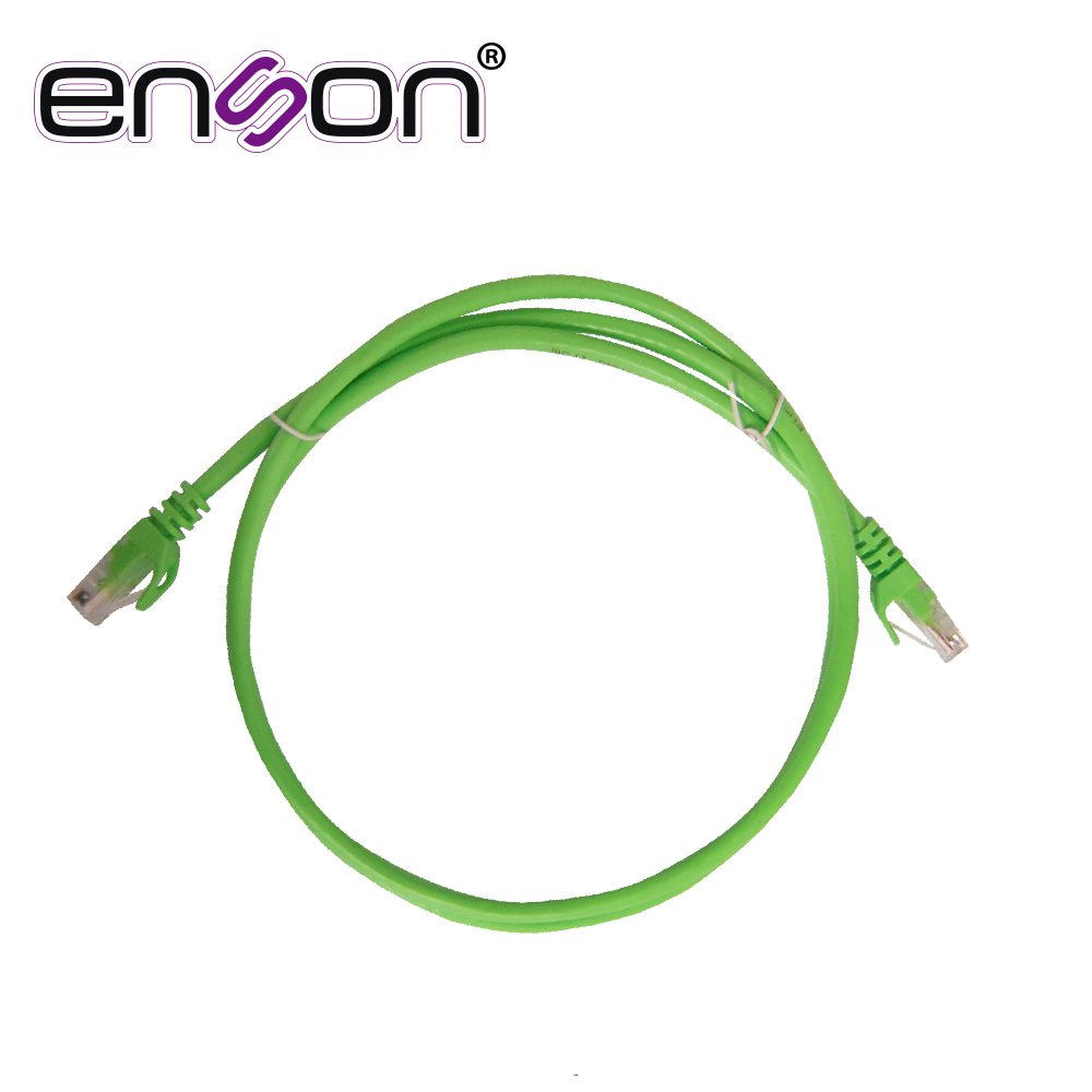 Imagen de PATCHCORD UTP ENSON P6012E CAT6 120CM VERDE SERIE EPRO 100-II 100 POR CIENTO COBRE PARA MEJOR IDENTIFICACION DE SOLUCIONES EN RACKS Y GABINETES
