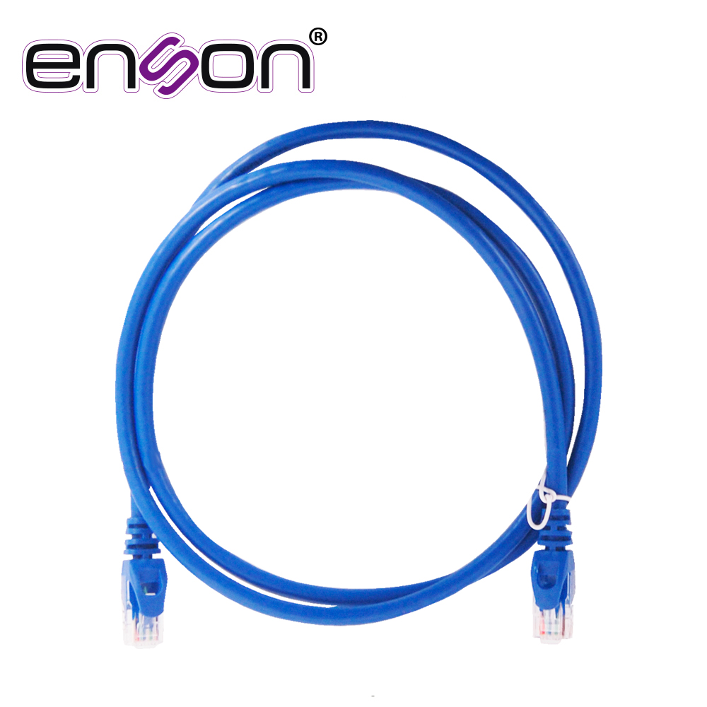 Imagen de PATCHCORD UTP ENSON P6012L CAT6 120CM AZUL SERIE EPRO 100-II 100 POR CIENTO COBRE PARA MEJOR IDENTIFICACION DE SOLUCIONES EN RACKS Y GABINETES