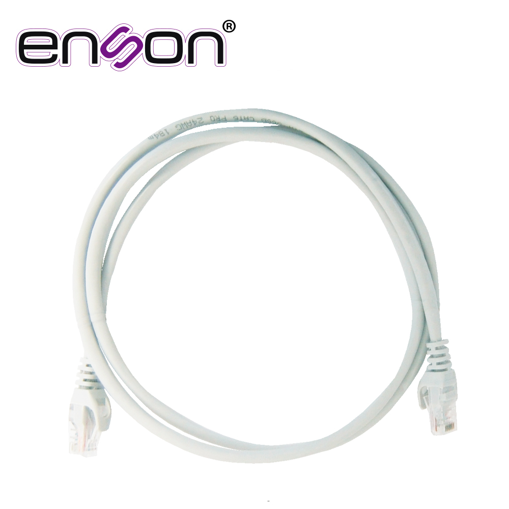 Imagen de PATCHCORD UTP ENSON P6012G CAT6 120CM GRIS SERIE EPRO 100-II 100 POR CIENTO COBRE PARA MEJOR IDENTIFICACION DE SOLUCIONES EN RACKS Y GABINETES