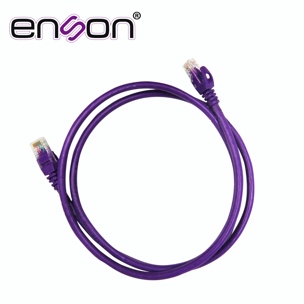 Imagen de PATCHCORD UTP ENSON P6012P CAT6 120CM MORADO SERIE EPRO 100-II 100 POR CIENTO COBRE PARA MEJOR IDENTIFICACION DE SOLUCIONES EN RACKS Y GABINETES