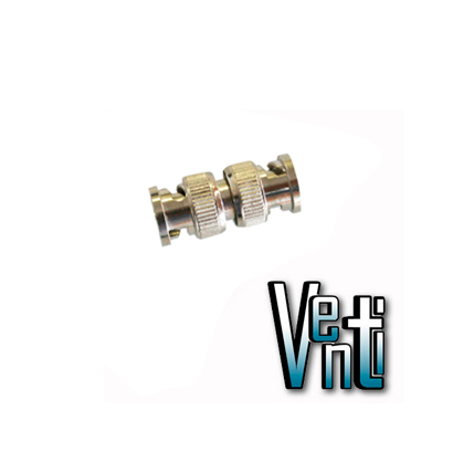 Imagen de ADAPTADOR BNC A BNC VENTI M-M RG59 – MACHO – MACHO