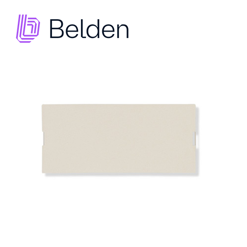 Imagen de INSERTO PARA PLACA MEDIA FLEX AX101758 BELDEN ALMENDRA PAQUETE 10 PZA