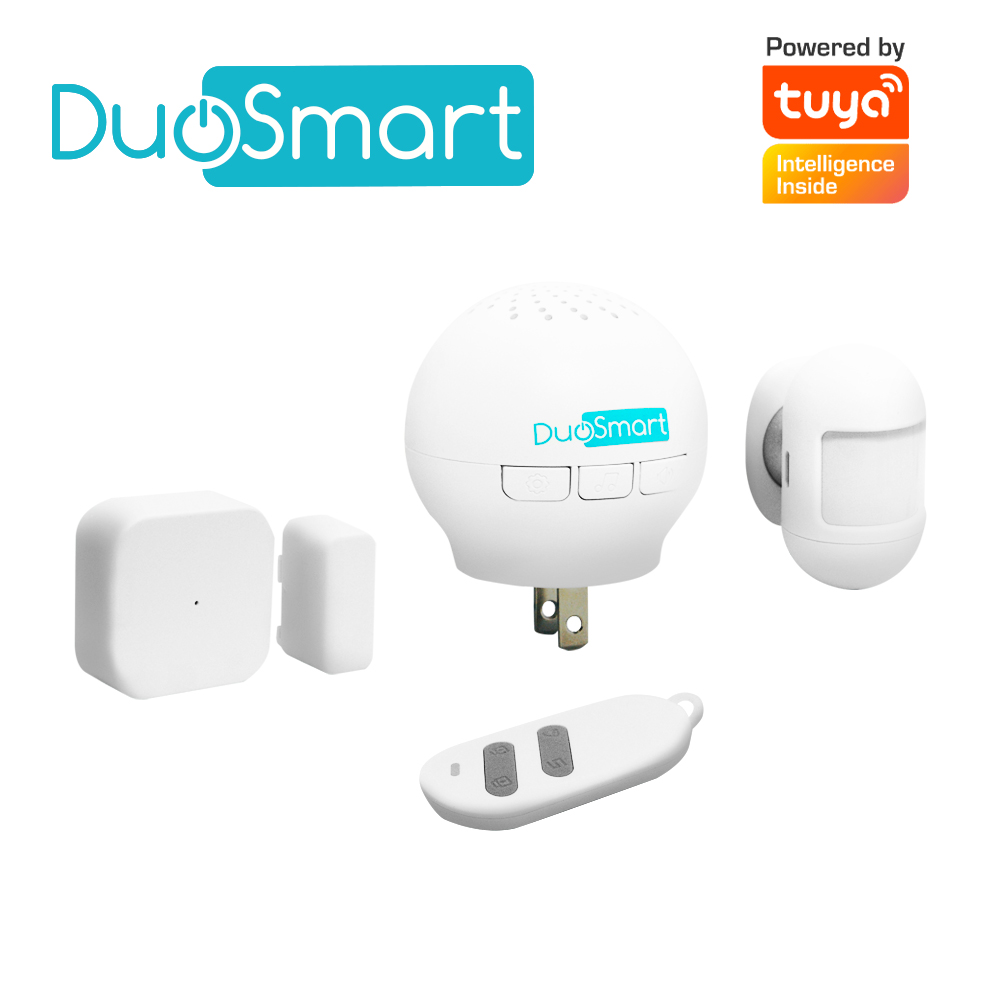Imagen de KIT ALARMA INALAMBRICA DUOSMART C20 COMUNICACION DUAL WIFI 2.4 GHZ RF 433.92 INCLUYE 1 PANEL 1 PIR 1 MAGNETO 1 LLAVERO **COMPATIBLE CON SENSORES DUOSMART C**