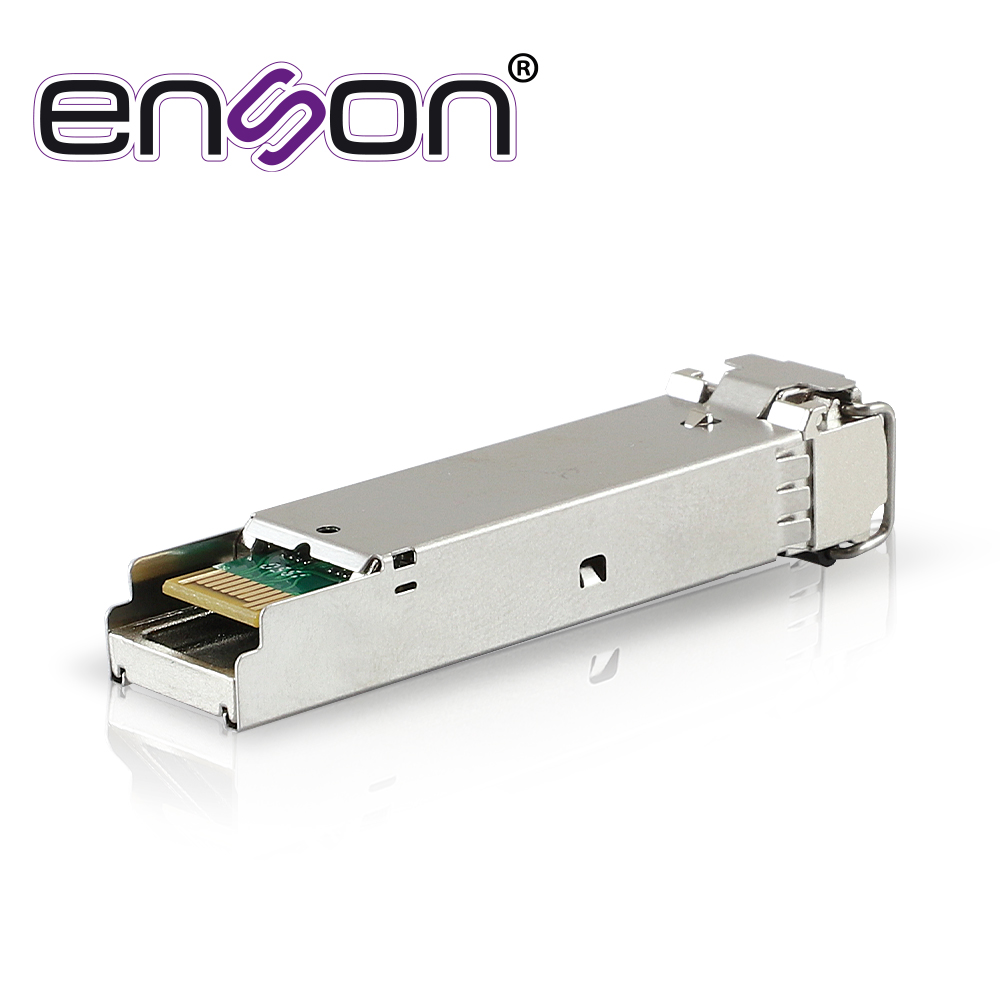 Imagen de TRANSCEPTOR DE FIBRA OPTICA MULTIMODO ENSON ENS-SFPMM VELOCIDAD DE TRANSMISION 1000 MBPS CONECTOR LC DUPLEX SIMPLEX 850NM DE LONGITUD DE ONDA 550M DE DISTANCIA MAXIMA.