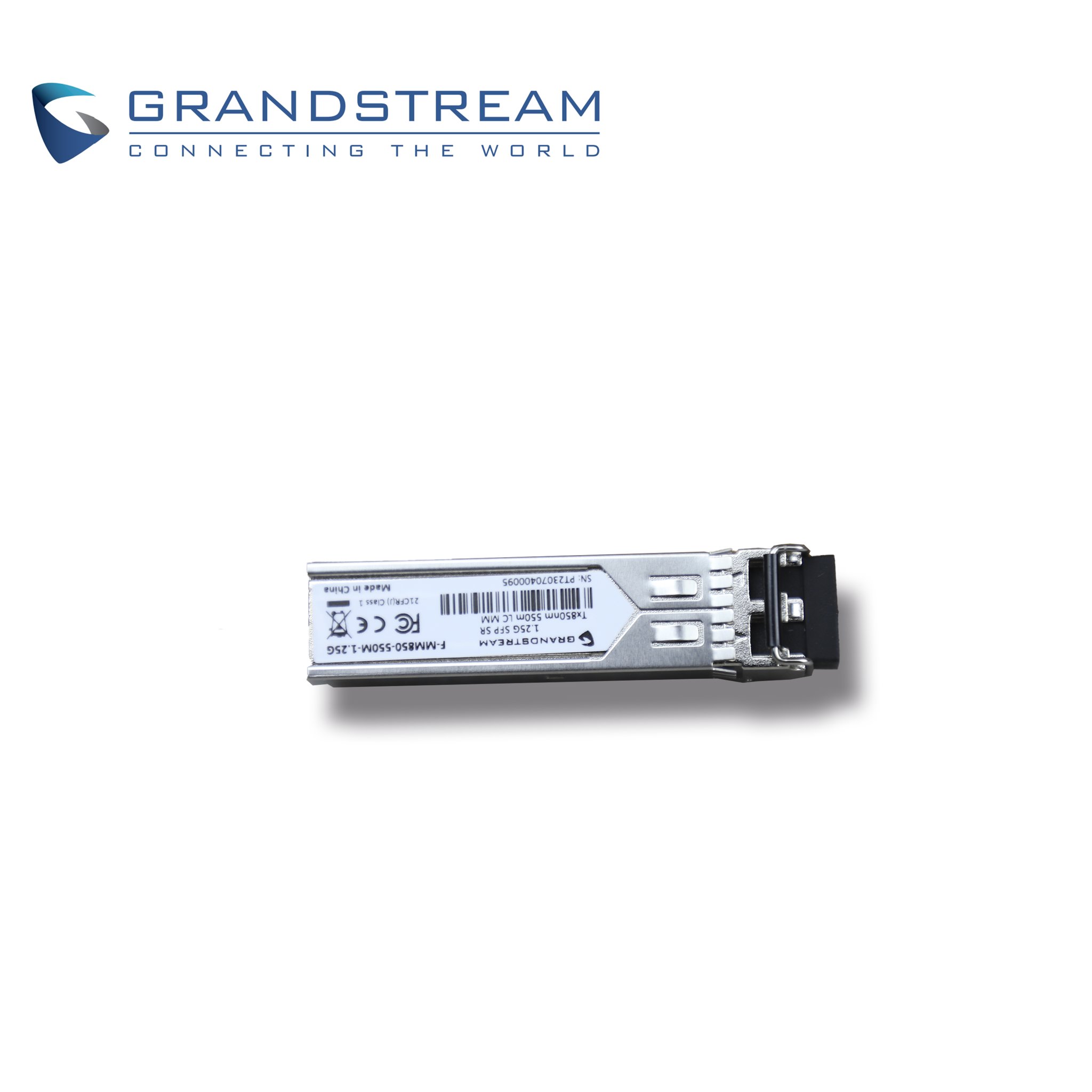 Imagen de TRANSCEPTOR DE FIBRA OPTICA MULTIMODO GRANDSTREAM F-MM850-550M-1.25G / VELOCIDAD DE TRANSMISIÓN 1.25GBPS / CONECTOR LC DUPLEX / 850NM DE LONGITUD DE ONDA / DISTANCIA MÁXIMA 550M